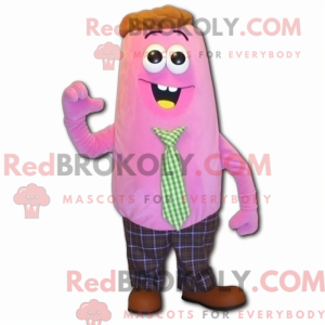 Maskottchenkostüm Rosa...