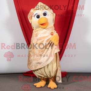 Disfraz de mascota de pollo...