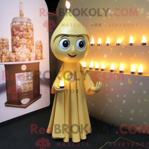 Gold Scented Candle mascot...