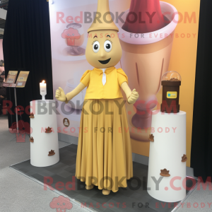 Gold Scented Candle mascot...