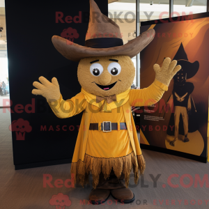 Gold Witch maskot...