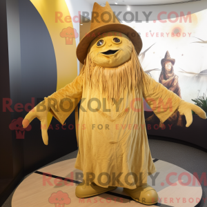 Gold Witch maskot...