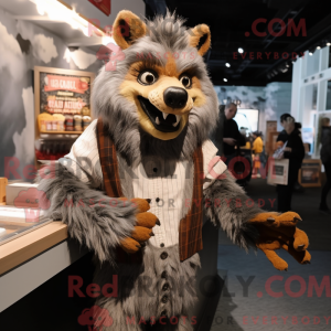 Werewolf mascot costume...