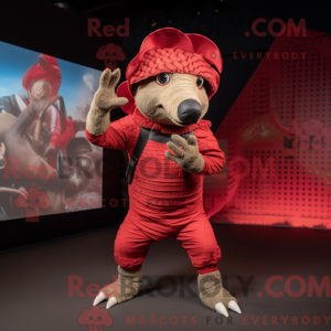Máscara Red Armadillo com...