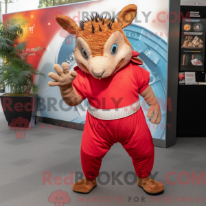 Máscara Red Armadillo com...
