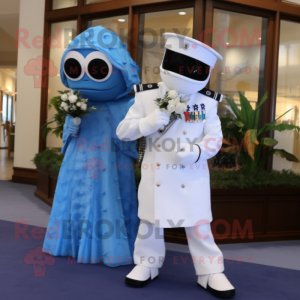 Blue Marine Recon maskot...