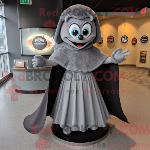 Grå Guinness maskot kostume...