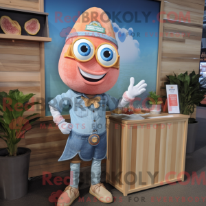 Peach Tacos mascottekostuum...