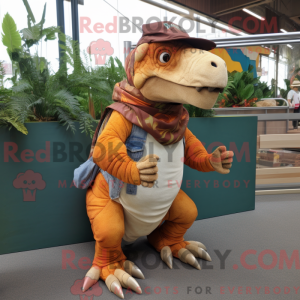 Máscara Rust Iguanodon com...