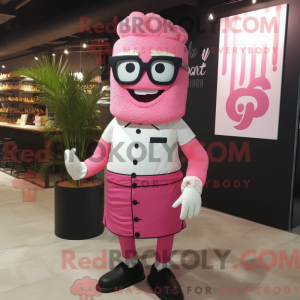 Rosa bryllupskake...