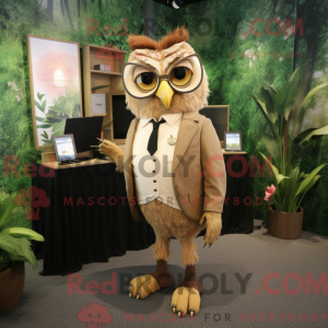 Disfraz de mascota Tan Owl...