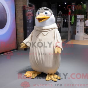 Beige pinguïn...