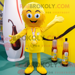 Yellow Bottle Of Mustard...