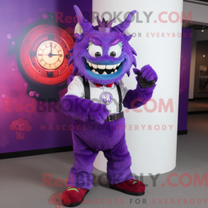 Máscara do Diabo Roxo...