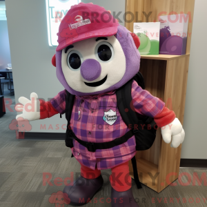 Lavender Raspberry mascot...