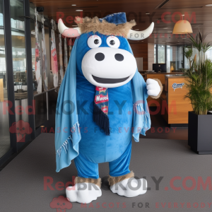 Blue Steak maskotkostyme...