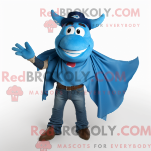 Blue Steak maskotkostyme...