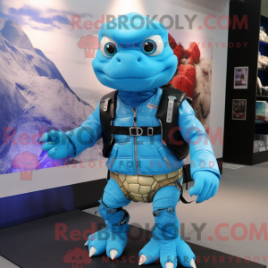 Maskotdraktfigur Sky Blue...