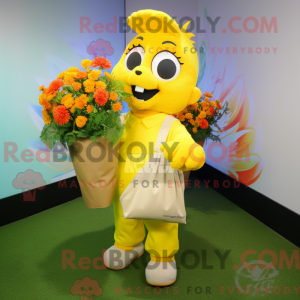 Yellow Bouquet Of Flowers...