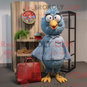 Disfraz de mascota Sky Blue...