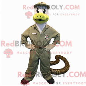 Oliven Anaconda maskerad...