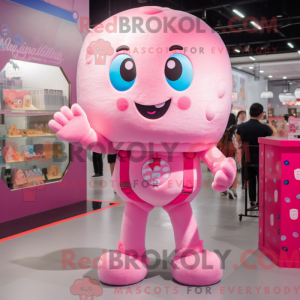Maskotkostymekaraktter Rosa...