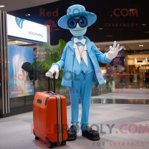 Sky Blue Stilt Walker...