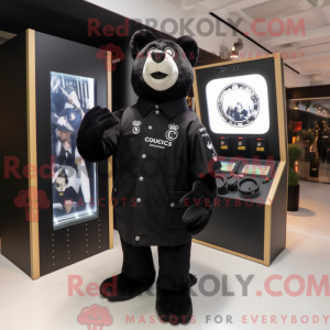 Black Guinness mascot...