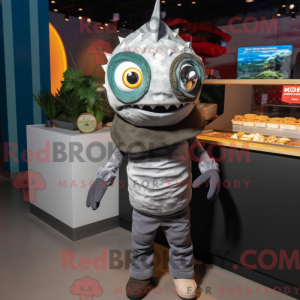 Gray Fish Tacos mascot...