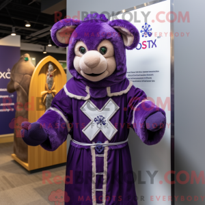 Purple Celtic Cross...