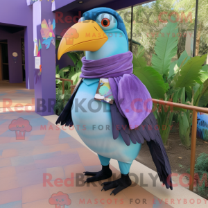 Lavender Toucan mascot...