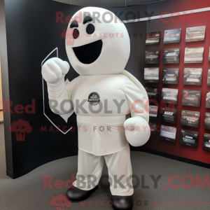 White Boxing Glove mascot...