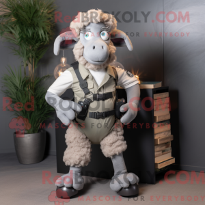 Costume mascotte de bélier...