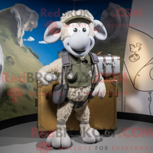 Costume mascotte de bélier...