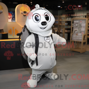 Disfraz de mascota Silver...