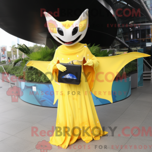 Costume de mascotte de raie...