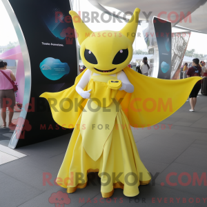 Costume de mascotte de raie...