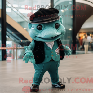 Costume mascotte de Piranha...