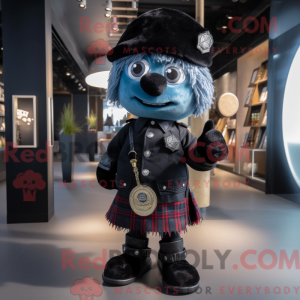 Black Bagpipe mascot...