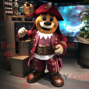 Postava maskota Maroon...