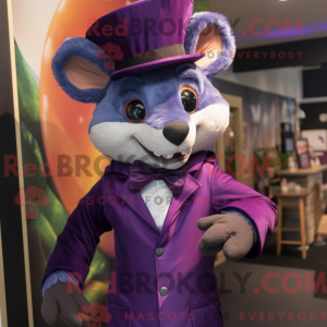 Lilla Dormus maskot kostume...