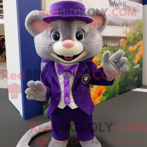 Purple Dormouse mascot...