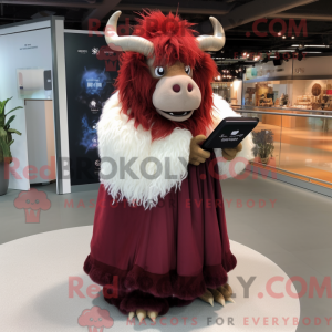 Figura de máscara de yak...