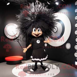 Black Plate Spinner maskot...
