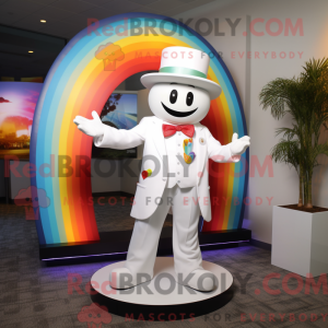 White Rainbow mascot...