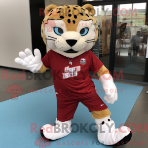 Jaguar-Maskottchen-Kostüm...