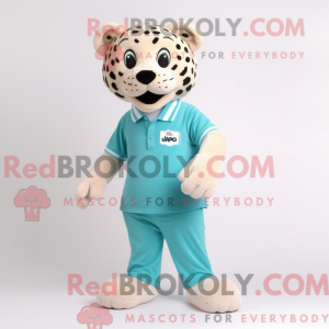 Jaguar-Maskottchen-Kostüm...
