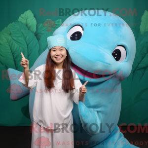 Turquoise Beluga Whale...