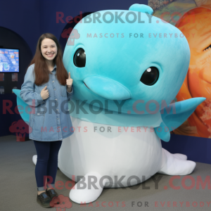 Turquoise Beluga Whale...