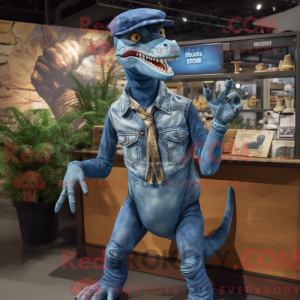 Blå Deinonychus...